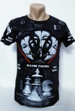 Tricou barbați imprimeu mască - XXL