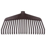 Grebla pentru frunze, gradina, fara coada, PVC, 21 dinti, Strend Pro GartenVIP DiyLine