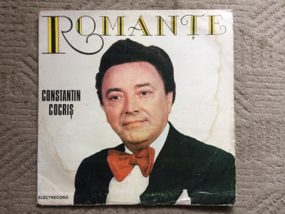 Constantin Cocris romante album muzica usoara slagare disc vinyl lp EPE 01903 VG foto