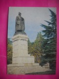 HOPCT 15781 STATUIA POET SHOTA RUSTAVELI -TBILISI --GEORGIA / GRUZIA - -EUROPA -NECIRCULATA