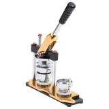 vidaXL Presă fabricat insigne tăietor circular, ștanță rotativă, 37 mm 30153