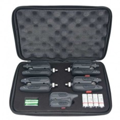 Set 4 avertizoare cu statie wireless Baracuda RF1118 + receptor