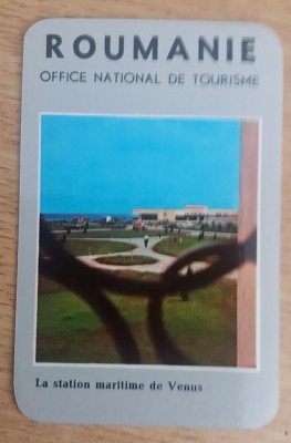 C9 11 - 1971 - Calendar de buzunar - reclama ONT - Statiunea Venus foto