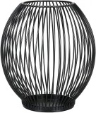 Suport pentru lumanare Encoft, metal, negru