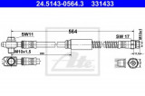 Conducta / cablu frana AUDI A3 (8P1) (2003 - 2012) ATE 24.5143-0564.3