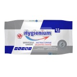 Servetele umede antibacteriene, 15 bucati, Hygienium