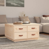 Gossi masuta de cafea, 80x80x45 cm, lemn masiv de pin