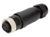 Conector MOLEX 7/8" mamă 5 pini IP67, 8A, 600V, Mini-Change, pentru cablu