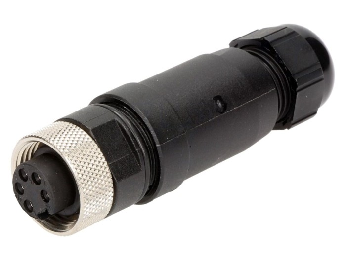 Conector 7/8" mamă 5 pini IP67