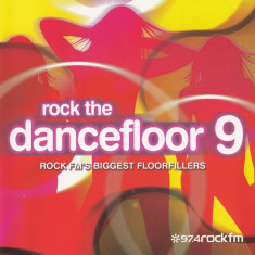 Set 2 CD Various ‎– Rock The Dancefloor 9 ,muzica electronica, original