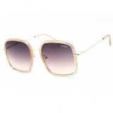 Guess Ochelari de Soare pentru Femei Ramă Aurie cu Lentile Maro Degrad&eacute; 57-L