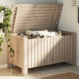 vidaXL Cutie de depozitare cu capac &quot;RANA&quot; 100x49x54cm, lemn masiv pin