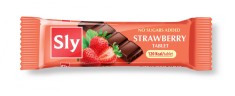 Tableta (ciocolata) capsuni 25gr sly nutritia