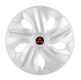 Cumpara ieftin Set 4 Capace Roti Mitsubishi, model Luna Gray, R14, Autohelix MSA