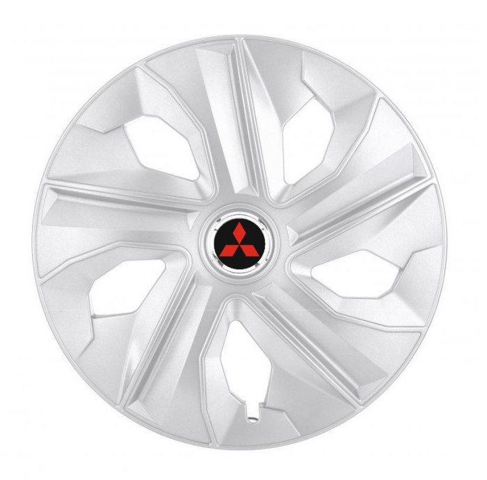 Set 4 Capace Roti Mitsubishi, model Luna Gray, R14