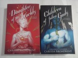 DAUGHTER OF NO WORLDS / CHILDREN OF FALLEN GODS - DIN SERIA THE WAR OF LOST HEARTS I &amp; II - CARISSA BROADBENT