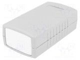 Carcasă GAINTA cu panou IP54, 50mm x 90mm x 32mm, ABS gri &icirc;nchis