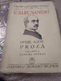 E. V. ALECSANDRI PROZA EDT. CUGETAREA
