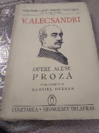 E. V. ALECSANDRI PROZA EDT. CUGETAREA foto