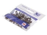 Suport cablu rotund maro 6mm - 50 buc