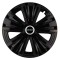 Set 4 capace roti Glory negru R14 pentru gama auto Smart
