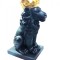 Statueta in forma de Leu, Negru, 25 cm, 7002D