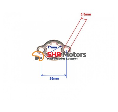 Siguranta pinion ATV - Scuter model 1 foto