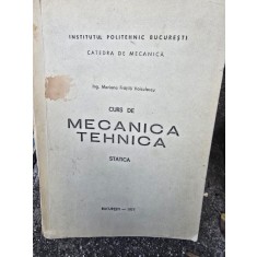 Curs de mecanica tehnica. Statica - Mariana Fratila Voiculescu