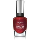 Sally Hansen Complete Salon Manicure lac pentru intarirea unghiilor culoare 415 Wine One One 14.7 ml