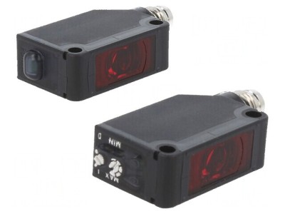 Senzor fotoelectric cu rază de 0&amp;divide;10m NPN - DARK-ON, LIGHT-ON 100mA foto