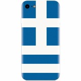 Husa silicon pentru Apple Iphone 5 / 5S / SE, Greece Flag