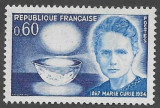 C2174 - Franta 1967 - M.Curie neuzat,perfecta stare