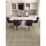 SET JASMIN 6 MASA+6 SCAUNE PERSONALIZABIL PE CULORI