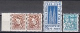 Germania - Zona britanico-americană 1948 - A 700-a aniversare a Catedralei din K&ouml;ln, Serie scurta cu FILIGRAM, Cota 16 EURO, MNH