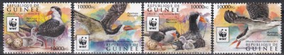 Guineea 2015 - WWF - Păsări, MNH foto