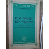 Shakespeare - Doi domni din Verona (editia 1944)