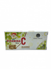 Vitamina C 100 mg, 20 tablete, Herbal Therapy foto