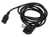 Cablu Alimentare 3x0.75mm2 Unghiular IEC C13
