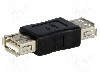 Cablu din ambele par&amp;#355;i, USB A soclu, USB 2.0, lungime {{Lungime cablu}}, {{Culoare izola&amp;#355;ie}}, Goobay - 50293