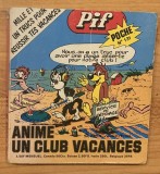 Pif Poche Nr. 131. Anime un Club Vacances. In limba franceza