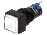 Comutator SPDT cu iluminare LED, 0,5A/250VAC, ONPOW
