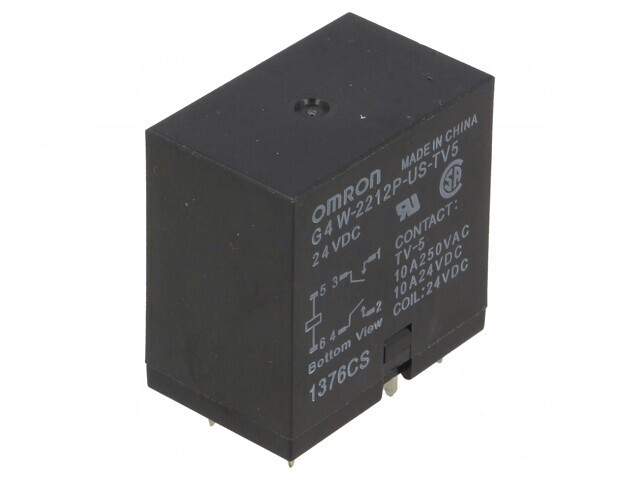 Releu Electromagnetic DPST-NO 24VDC G4W PCB