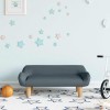 VidaXL Canapea pentru copii, gri &icirc;nchis, 70x40x24 cm, material textil