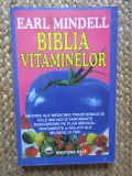 BIBLIA VITAMINELOR de EARL MINDELL 1991