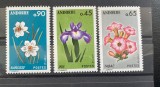 PC199 - Andorra franceza 1974 Flori, serie MNH, 3v