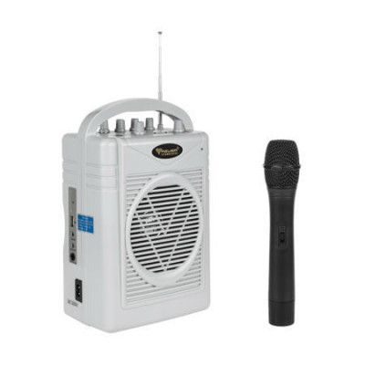 Kit wireless portabil (microfon + boxa amplif foto