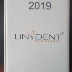 Agenda 2019 UNIDENT Radiologie, ca si noua, fara notite scrise sau altceva