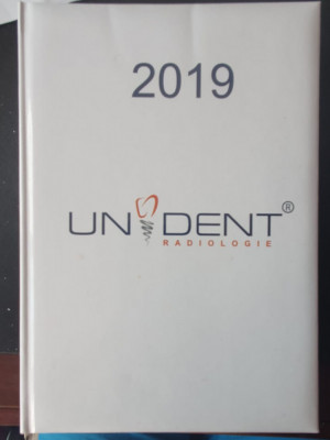 Agenda 2019 UNIDENT Radiologie, ca si noua, fara notite scrise sau altceva foto