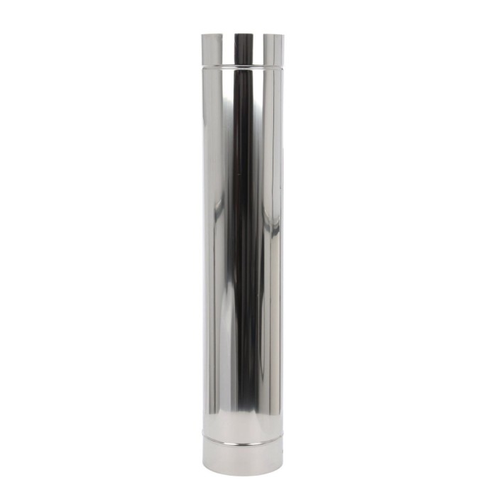 Burlan inox, D 180 mm, L 1 m