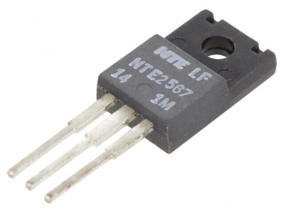 Tranzistor PNP Bipolar 50V 12A 30W TO220FP foto